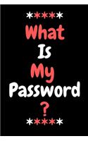 What is My Password?