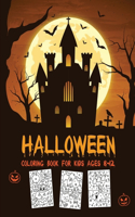 Halloween Coloring Book for Kids Ages 8-12