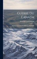 Guerre du Canada