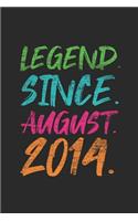 Legend Since August 2014