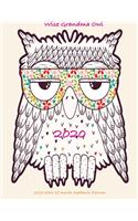 Wise Grandma Owl 2019-2020 18 month Academic Planner