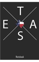 Notebook: Texas Notebook college book diary journal booklet memo composition book 110 sheets - ruled paper 6x9 inch
