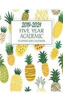2019-2024 Five Year ACADEMIC Planner And Calendar