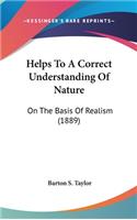 Helps To A Correct Understanding Of Nature