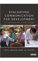 Evaluating Communication for Development