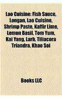 Lao Cuisine: Modern Language Aptitude Test(English)