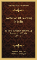 Promotion Of Learning In India