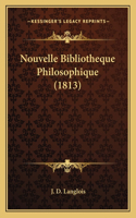 Nouvelle Bibliotheque Philosophique (1813)