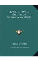 Errori E Rimedi Nell' Italia Meridionale (1861)