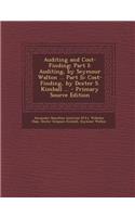 Auditing and Cost-Finding