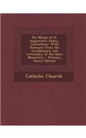 The Missal of St. Augustine's Abbey, Canterbury