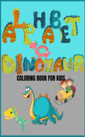Alphabet Dinosaur Coloring Book for Kids