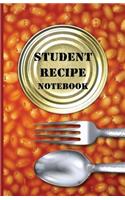 Student Recipe Notebook