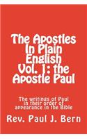 The Apostles in Plain English Vol. 1
