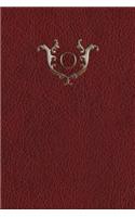 Monogram "o" Grid Notebook
