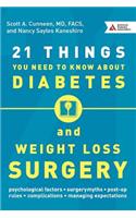 21 Things You Need to Know about Diabetes and Weight-Loss Surgery