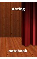 Acting notebook gift