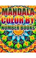Mandala Color by Number Books: Kids and Adults