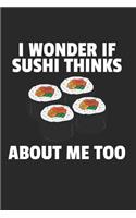 Sushi Notizbuch