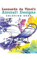 Leonardo da Vinci's Aircraft Designs Coloring Book