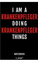 Notizbuch für Krankenpfleger: Originelle Geschenk-Idee [120 Seiten liniertes blanko Papier]