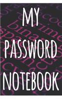 My Password Notebook