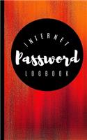 Internet Password Logbook: Password Keeper Username Protection and Log Book Organizer with Alphabet Tabs - Modern Journal with Calligraphy Hand Lettering Design for Email Addr