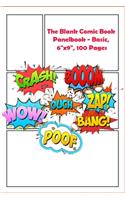 The Blank Comic Book Panelbook - Basic, 6
