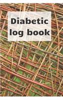 Diabetic Log Book: Blood sugar notebook, journal record, diabetic organiser, Glucose Tracker