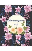 Debt management books: Debit management, income, cost monthly, qualency of credit class and amount you want to return Planner 8.5" x 11"- 120 Pages