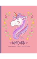 Unicorn Coloring and Storybook