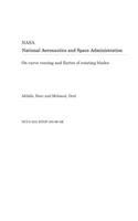 On Curve Veering and Flutter of Rotating Blades
