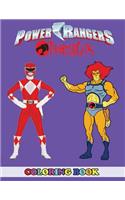Power Rangers and Thunder Cats Coloring Book: 2 in 1 Coloring Book for Kids and Adults, Activity Book, Great Starter Book for Children with Fun, Easy, and Relaxing Coloring Pages