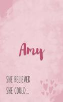 Amy She Believe She Could