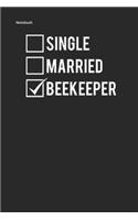 Notizbuch: Für Imker Journal Beekeeping Notebook 6x9 Lined