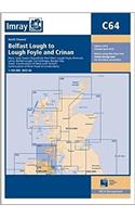 Imray Chart C64: North Channel - Belfast Lough to Lough Foyle and Crinan