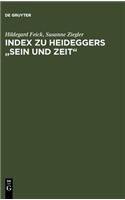 Sein Und Zeit, Index: (English)