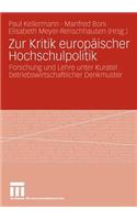 Zur Kritik Europäischer Hochschulpolitik