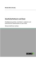 Gesellschaftstheorie und Staat