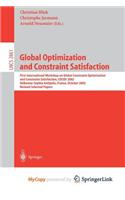 Global Optimization and Constraint Satisfaction