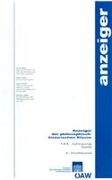Anzeiger Der Philosophisch-Historischen Klasse 144. Jahrgang 2009 2. Halbband