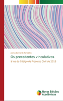 Os precedentes vinculativos