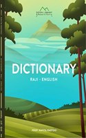 Dictionary Raji (Bilingual in English & Hindi)