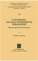 Concerning Natural Experimental Philosophie