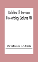 Bulletins Of American Paleontology (Volume 71) Stratigraphy And Paleontology Of The Ewekoro Formation (Paleocene) Of Southwestern Nigeria