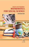 Unitext For Freshmen: Mathematics for Social science