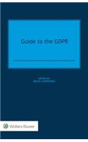 Guide to the GDPR