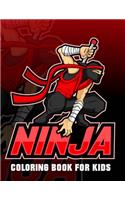 Ninja Coloring Book for kids (100 Pages)