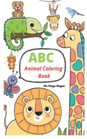 ABC Animal Coloring Book