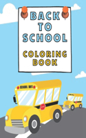 Back To School Coloring Book